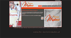 Desktop Screenshot of ihr-meistermaler.at